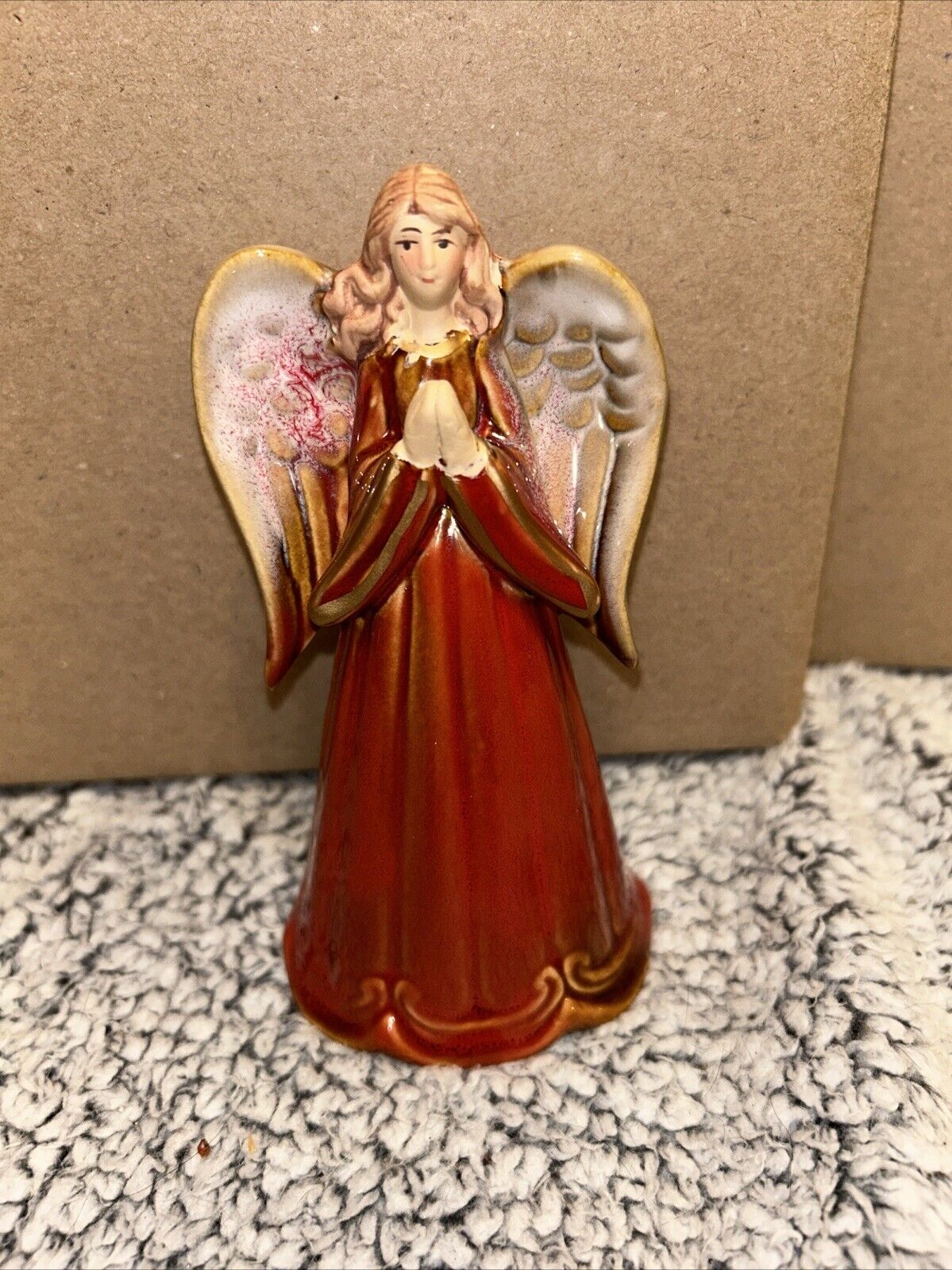 Kirkland\'s Christmas Angel Ceramic Bell