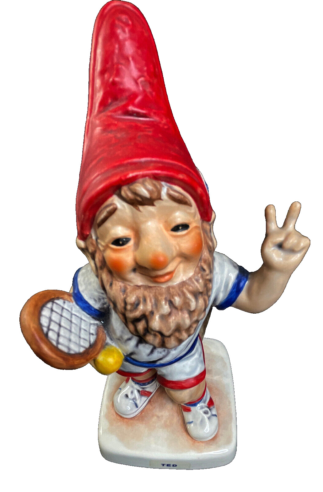 Goebel Gnome Co-Boy 17531-17 TMK 6 1979 Ted the Tennis Player 7\