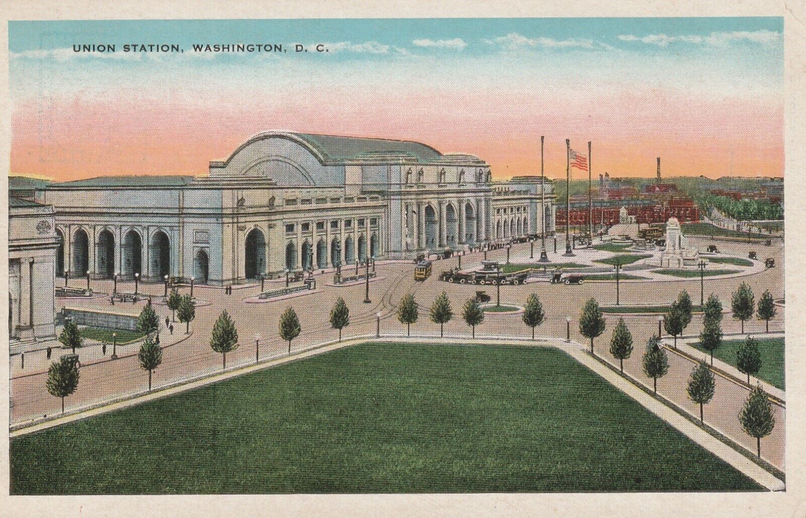 C1920s Union Station, Washington D.C Railway Station, a 384
