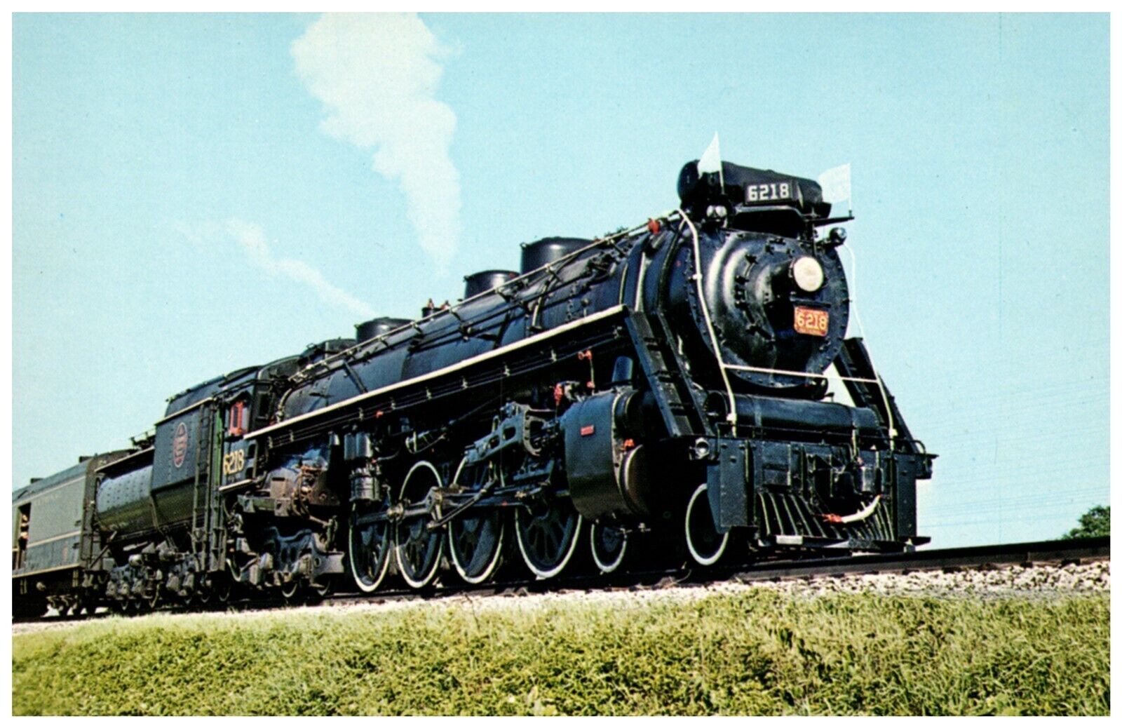 Canadian National Train #6218 from Kingston Ontario 1965 