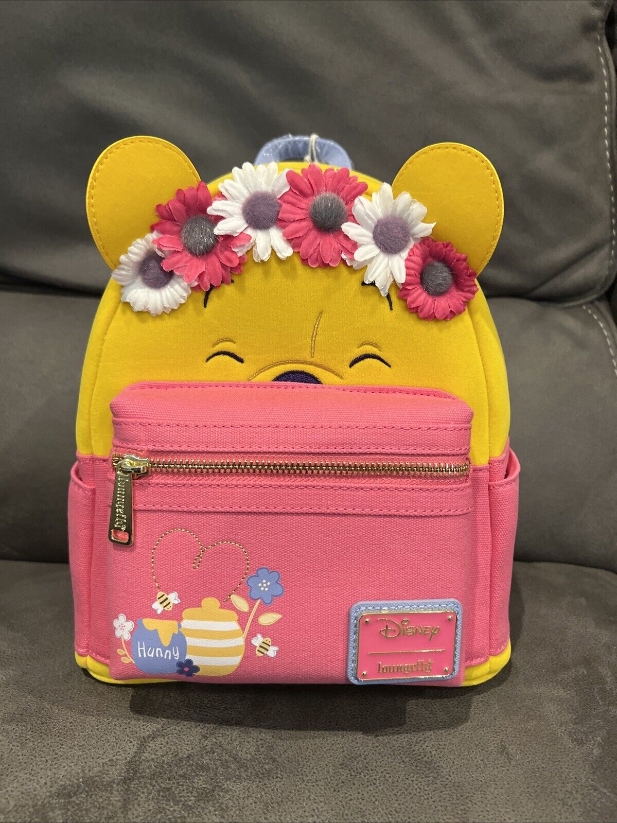 Loungefly Disney Winnie the Pooh Flower Crown Mini Backpack — BoxLunch Exclusive