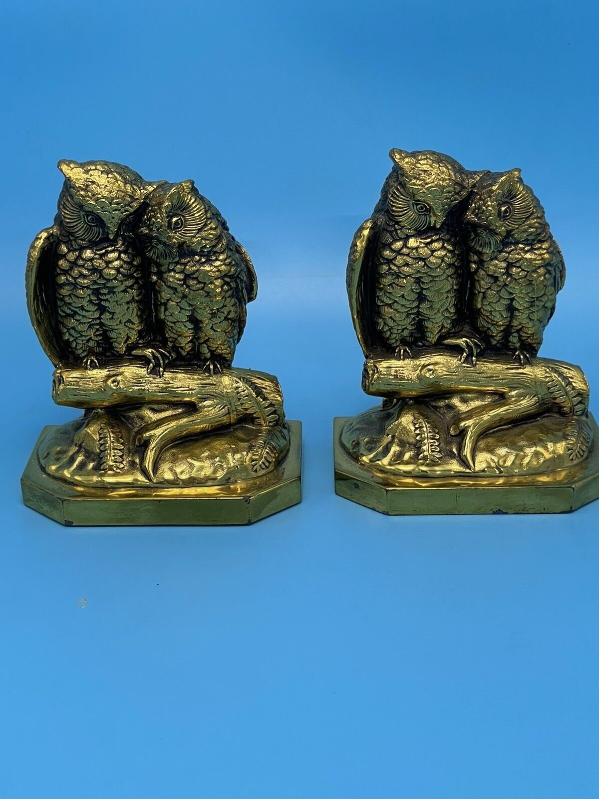Owl Bookends by Daniel French made by Jennings Brothers, J.B. 2697