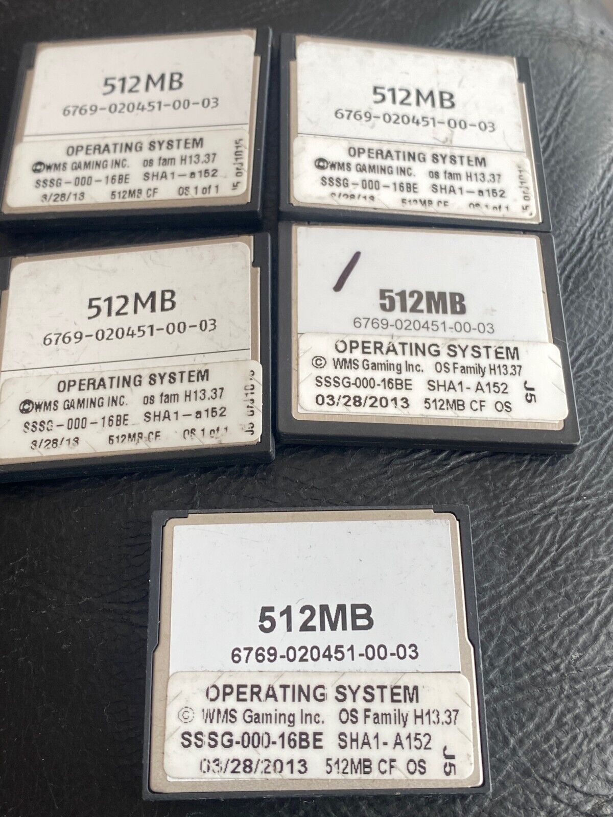 WMS BB2  512 MB  OPERATING SYSTEM SOFTWARE  H13.37  5  EACH