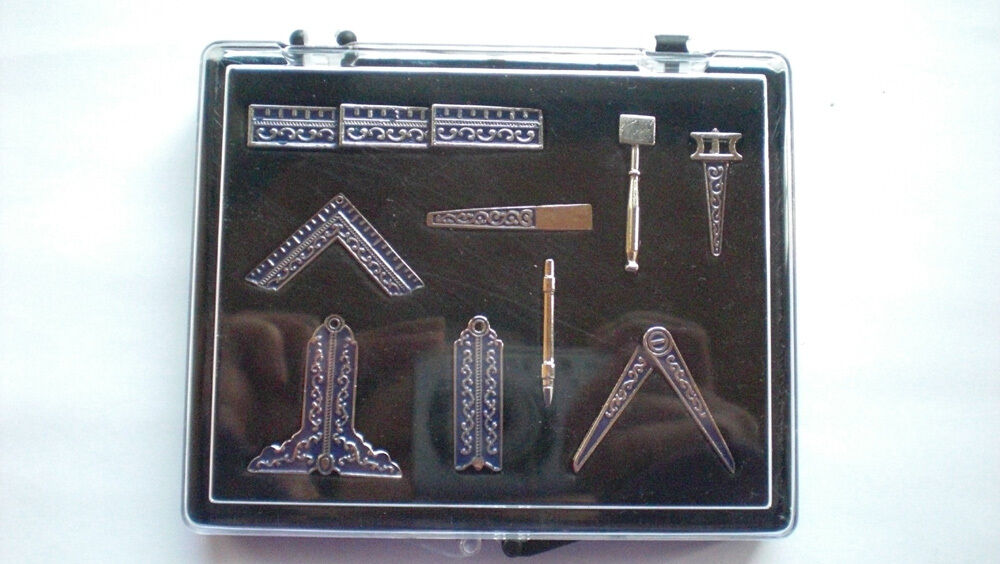 Mini Freemason Working Tools Gift Set, Masonic Square for Mason
