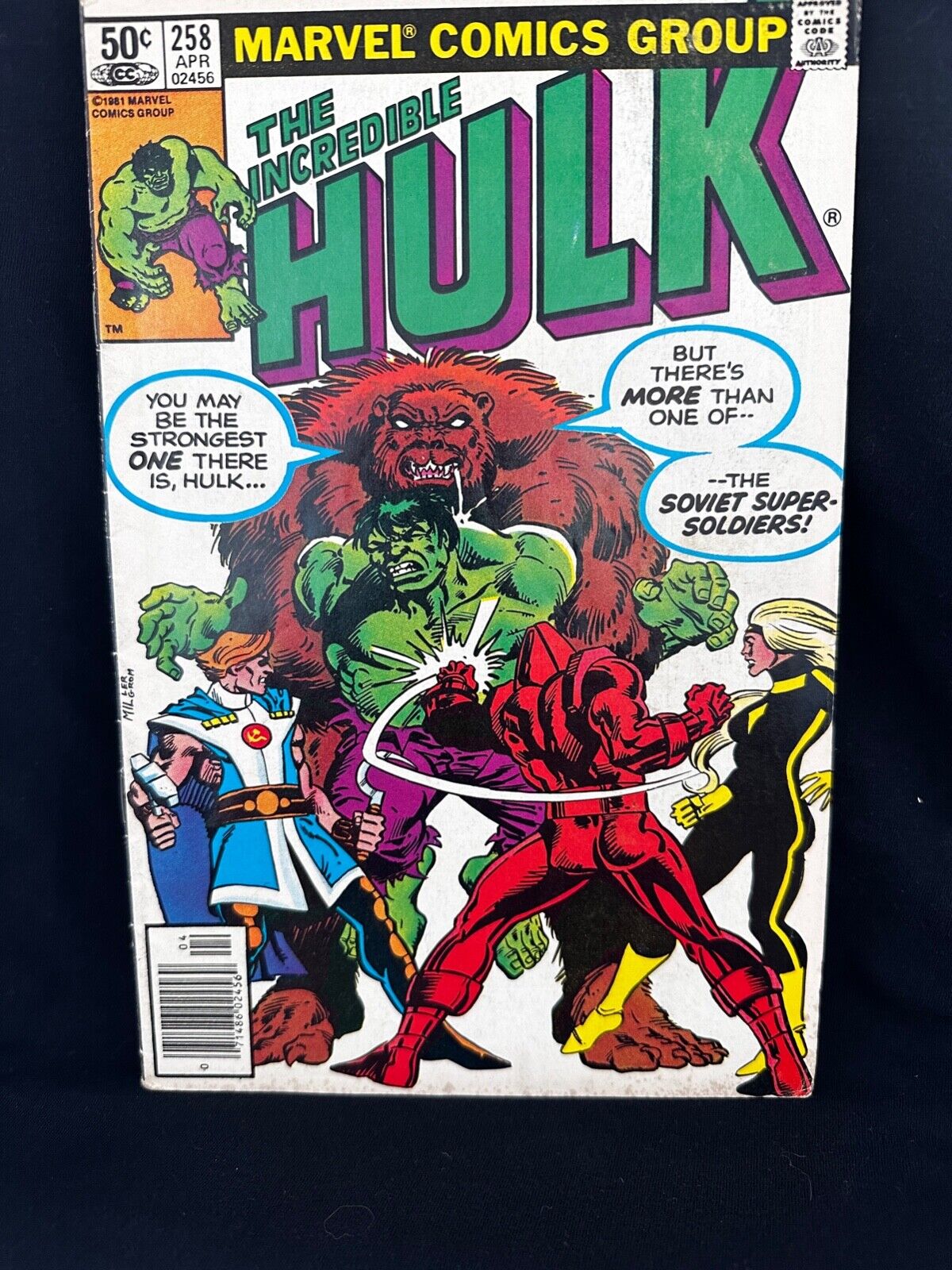 The Incredible Hulk 258 Vintage Comic Book