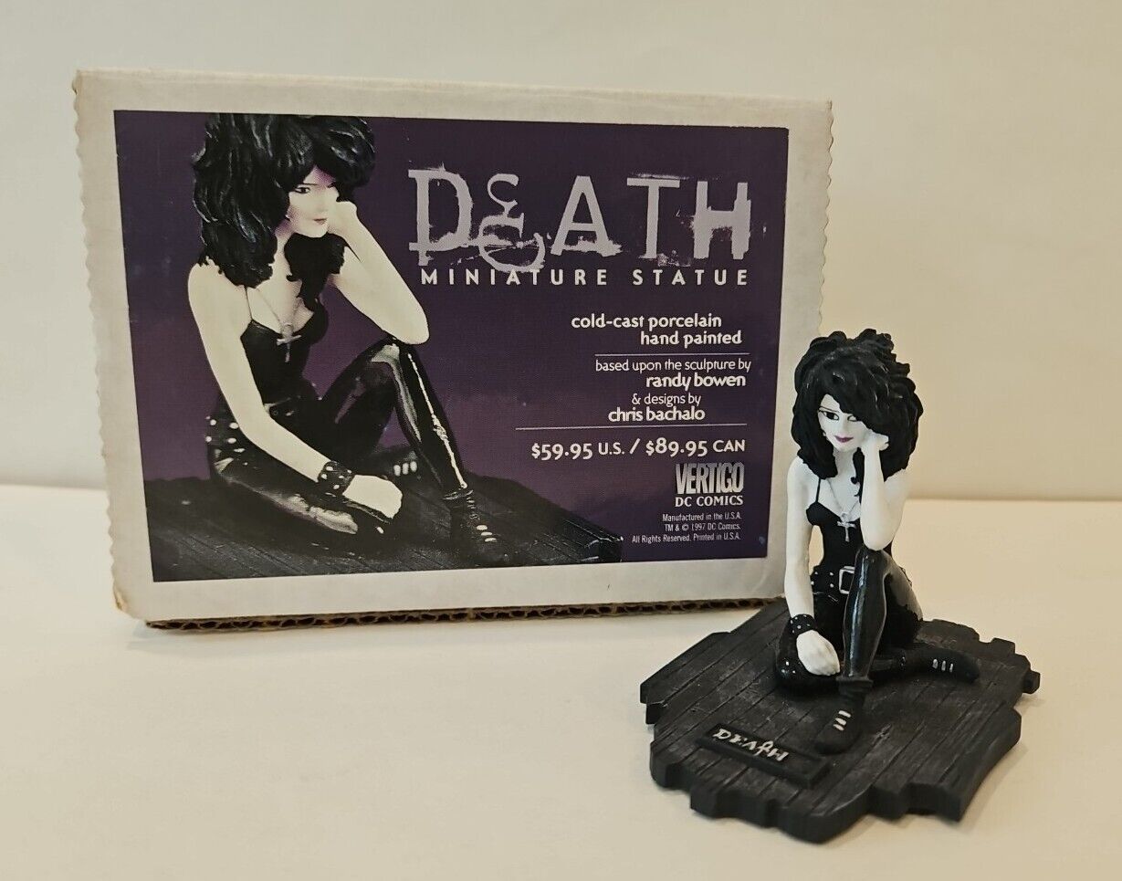 DEATH Miniature Statue Neil Gaiman 1997 DC Comics Vertigo The Sandman