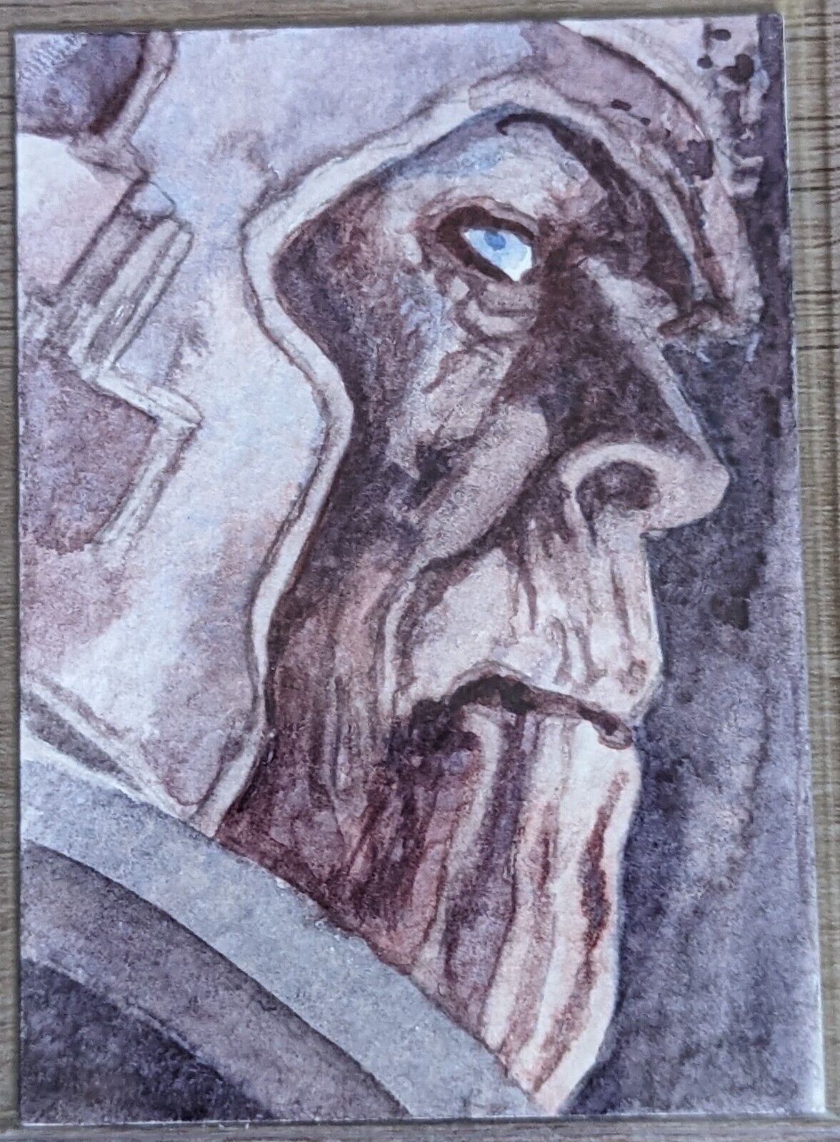 2018 PSC Sketch Card Thanos By Unknown 1/1