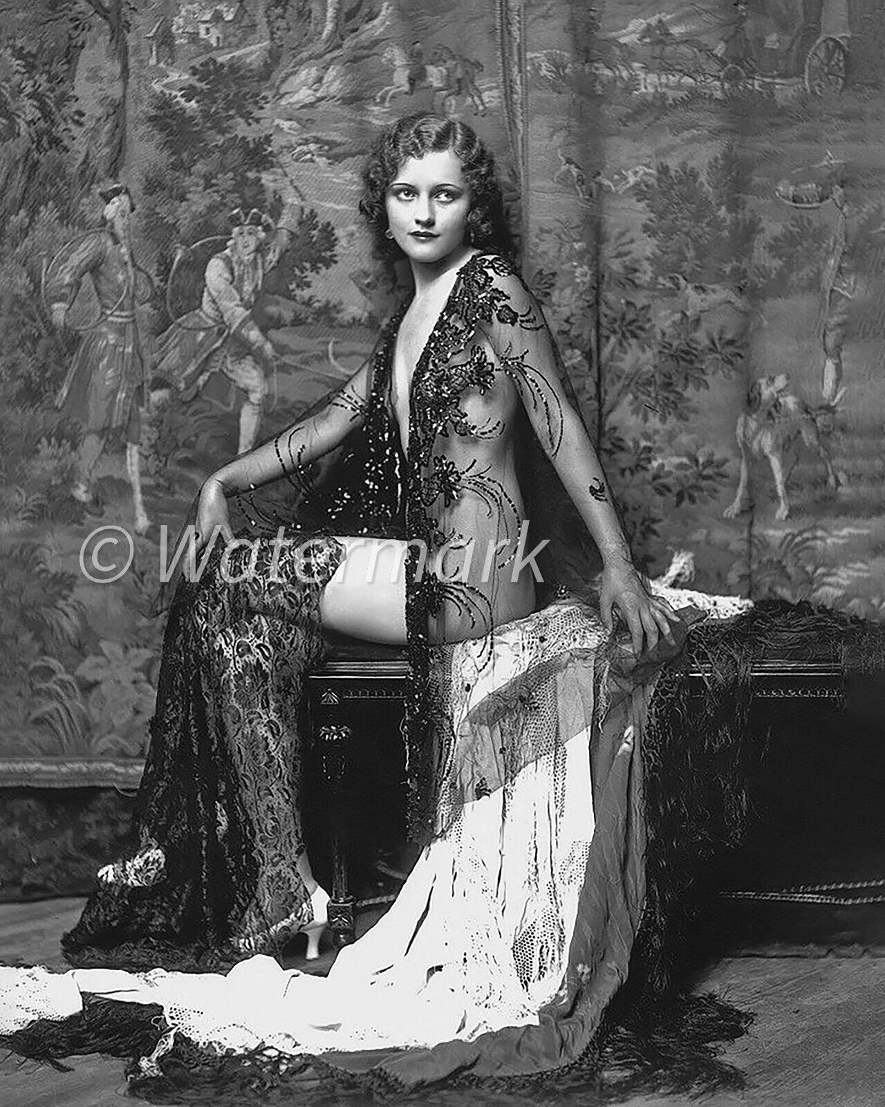 16x20 PUBLICITY PHOTO  Vintage 1920 Ziegfeld Follies  glamour  - Flapper Girl