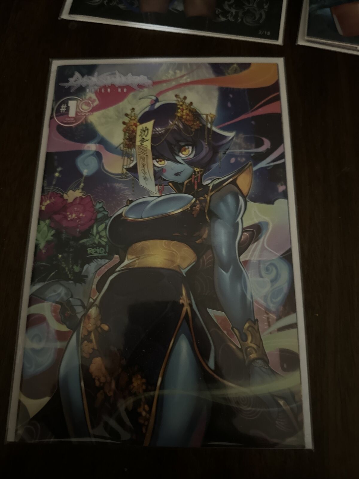 Darkstalkers Hsien-Ko 1 Dark Bride Reiq Exclusive Variant Udon Comic Book Cover