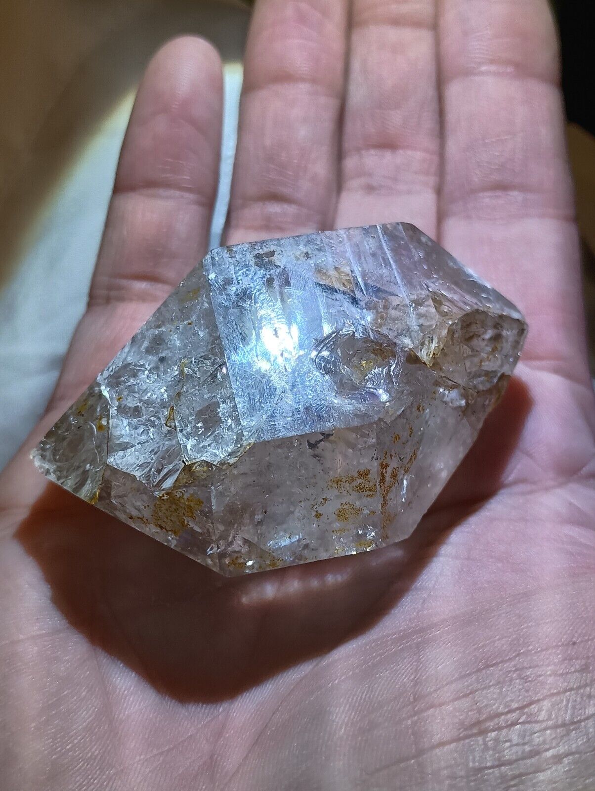  Large 130g Herkimer 💎  Dug From The  Dirty Diamond Diggers Mine ⚒️  