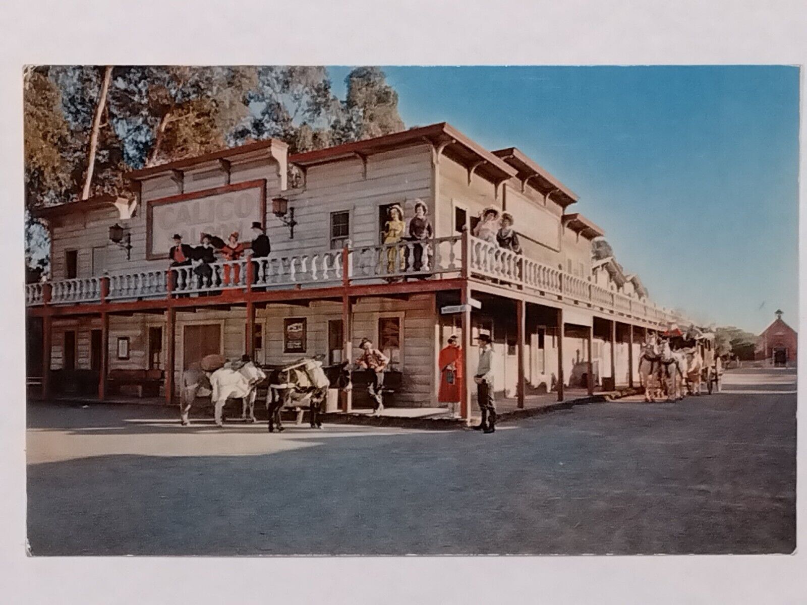 Sun Down Ghost Town Calico Saloon Knott\'s Berry Farm Buena Park  Postcard