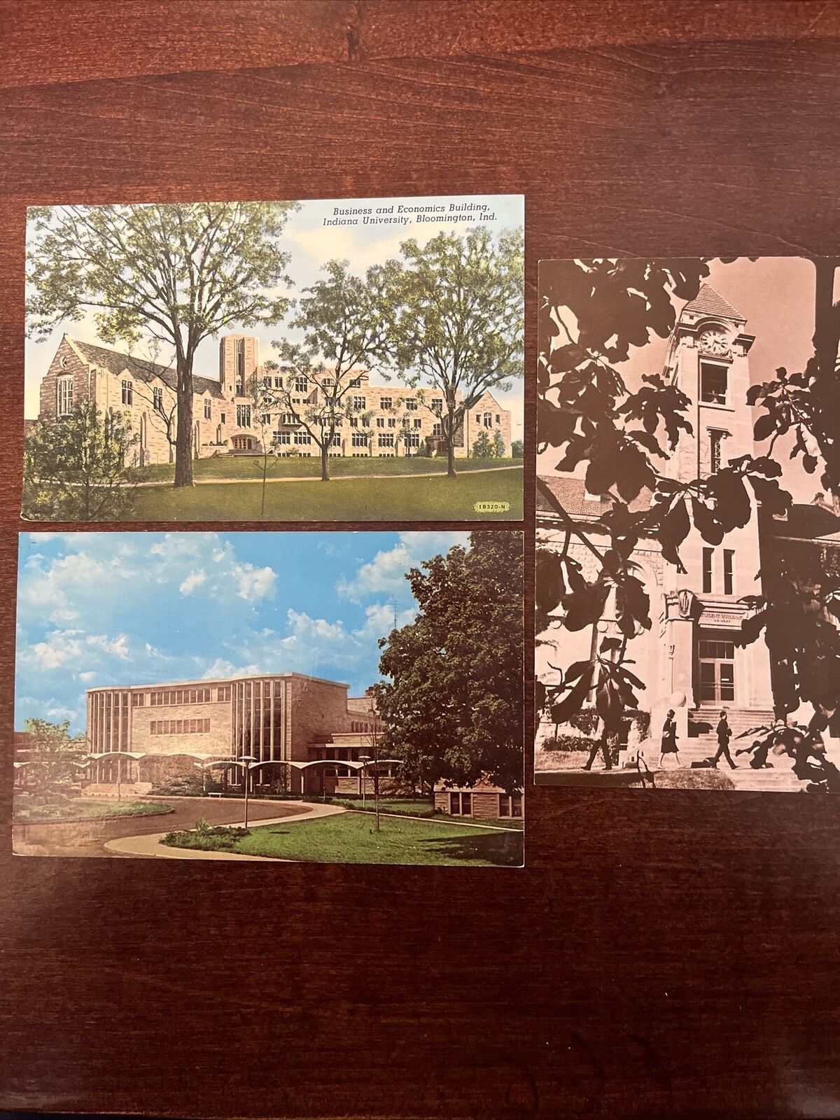 Vintage IU Indiana Postcards 