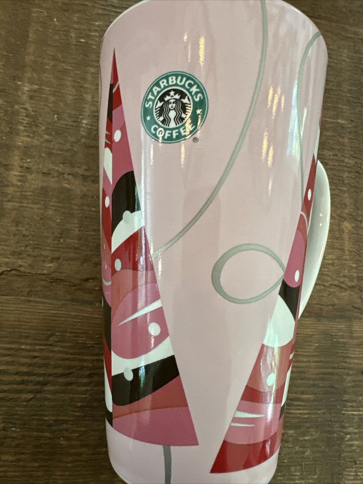 2004 Starbucks Pink Mug