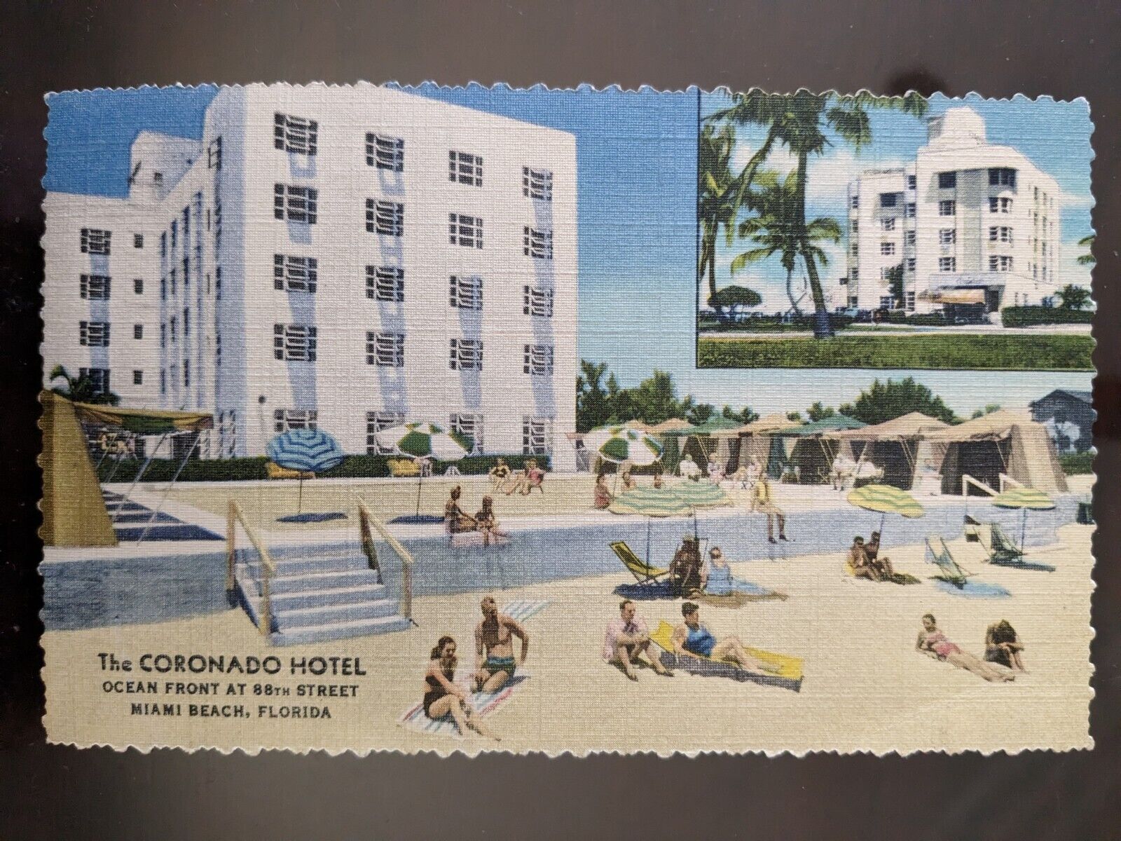 The Coronado Hotel, Miami Beach, FL - 1948, Rough Edges