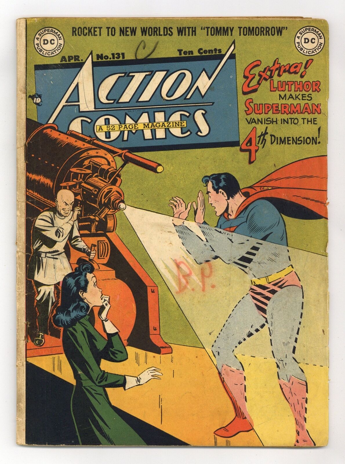 Action Comics #131 GD+ 2.5 1949