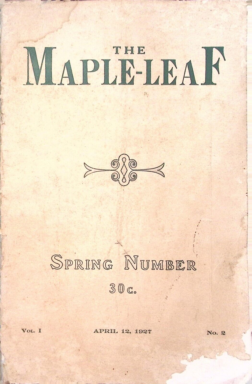 Chester Heights PA The Maple Leaf School Magazine 1927 Antique