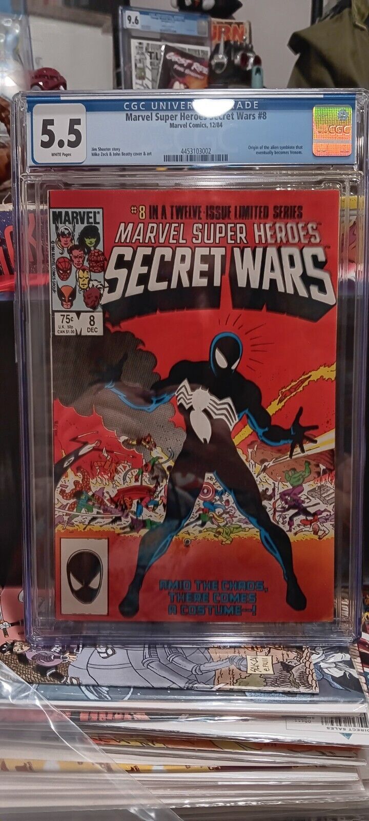 1984 Marvel Super Heroes Secret Wars #8 CGC 5.5
