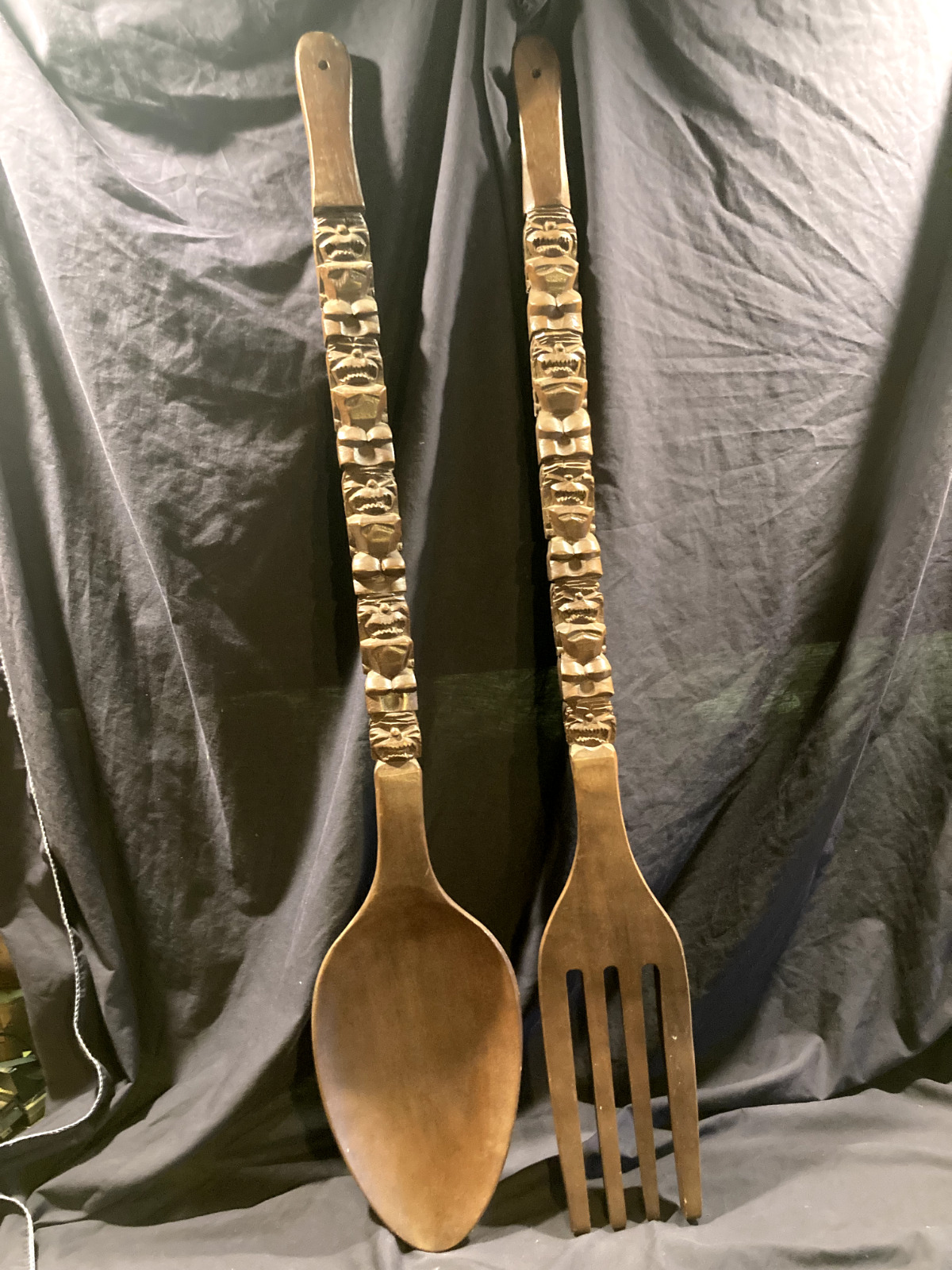 Vintage Oversized Fork Spoon 41\