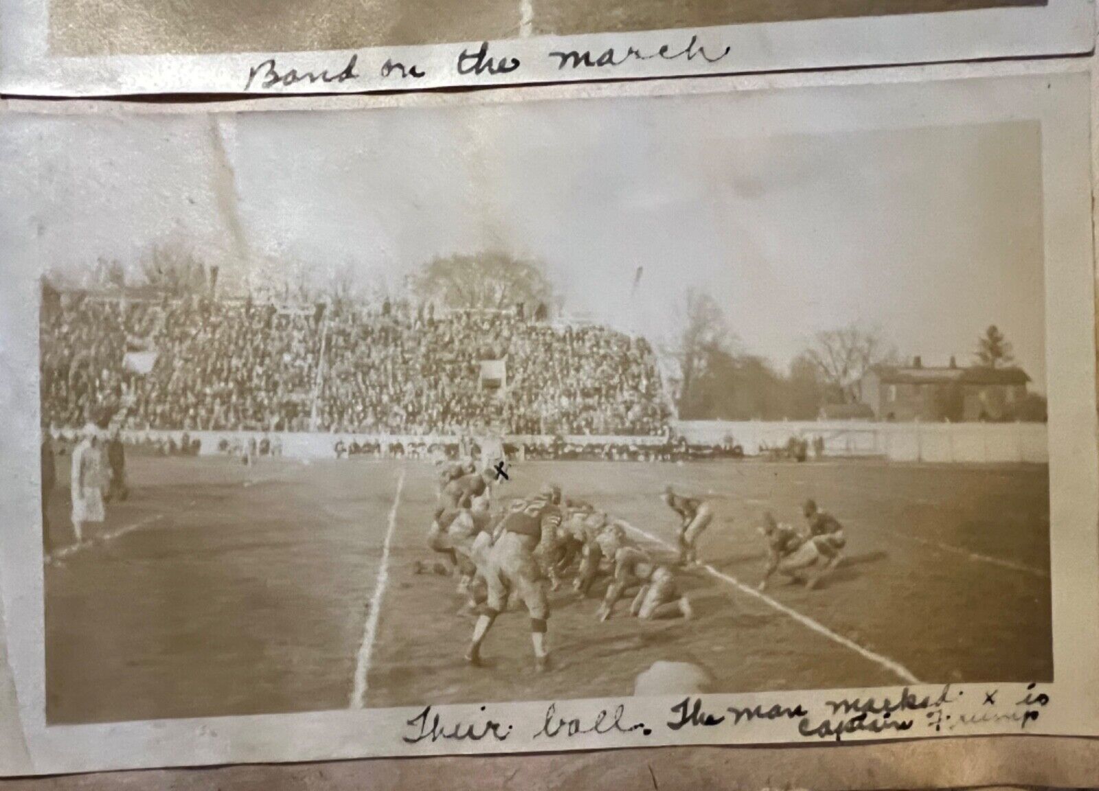 1924 1925 Ohio Wesleyan University game photos VS Ohio State Saint Xavier