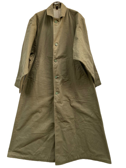 Former Japanese army brushed lining long coat 122cm 1941 WW2 IJA T202301Y