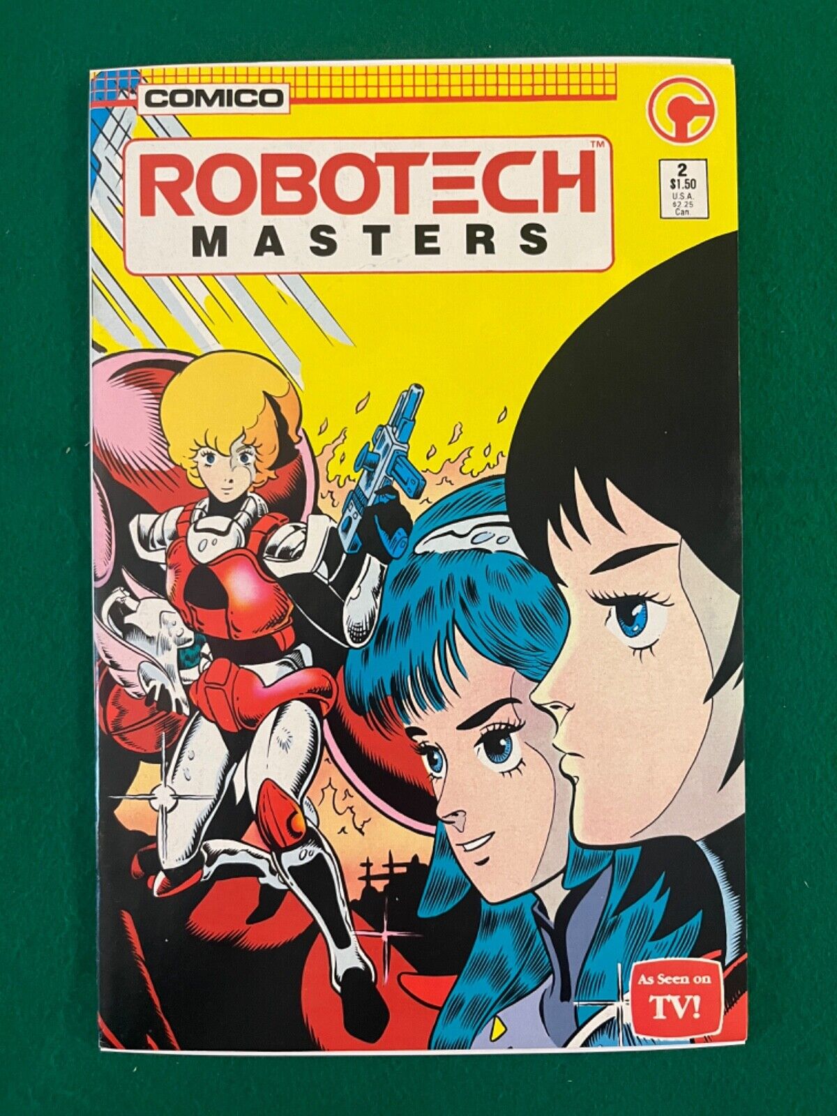Comico Robotech Masters #2 Aug 1985 (VF+)