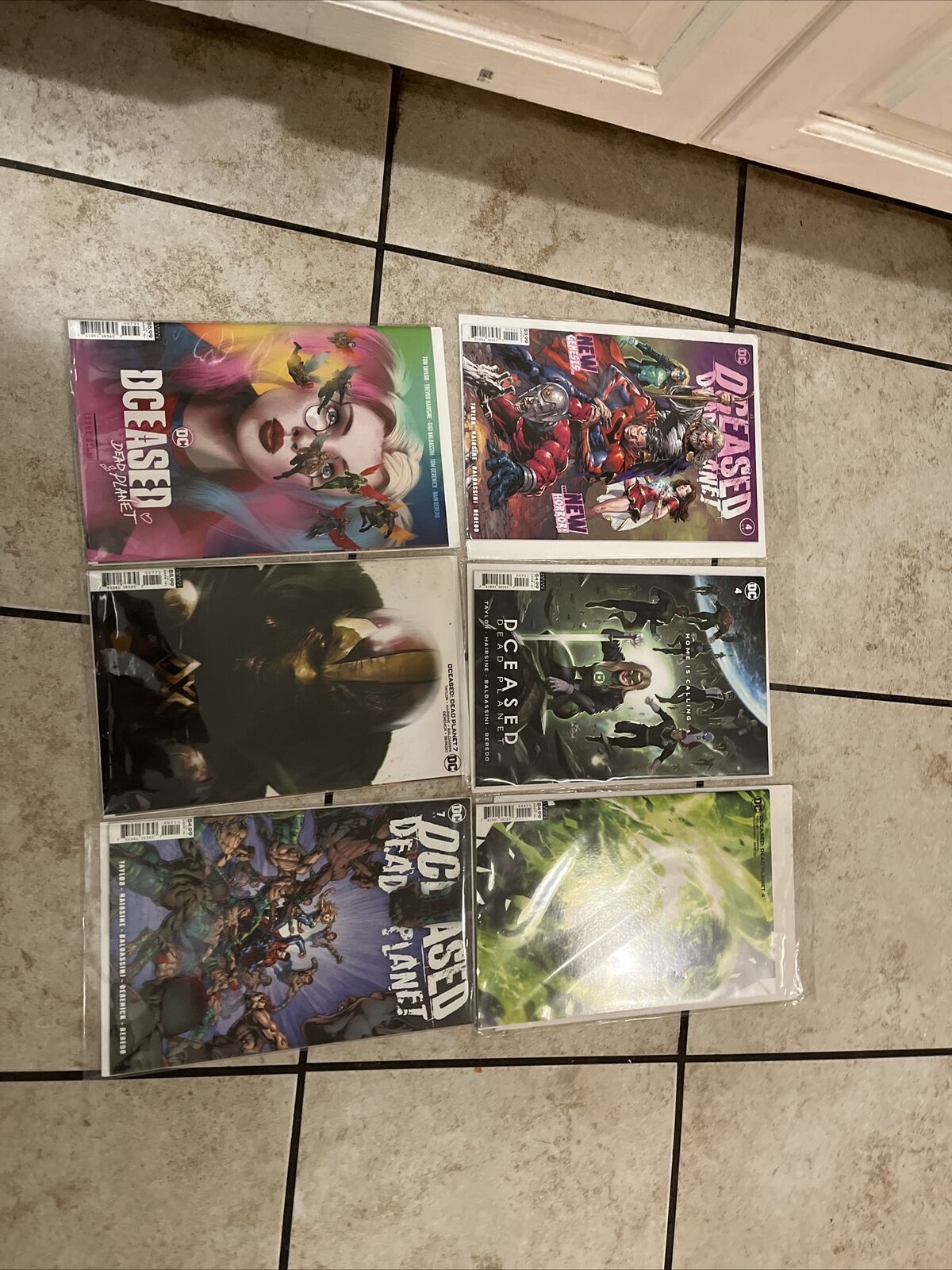 DCeased Dead Planet Issue 4 And 7 Lot Of 6 Variants Variant DC Comics