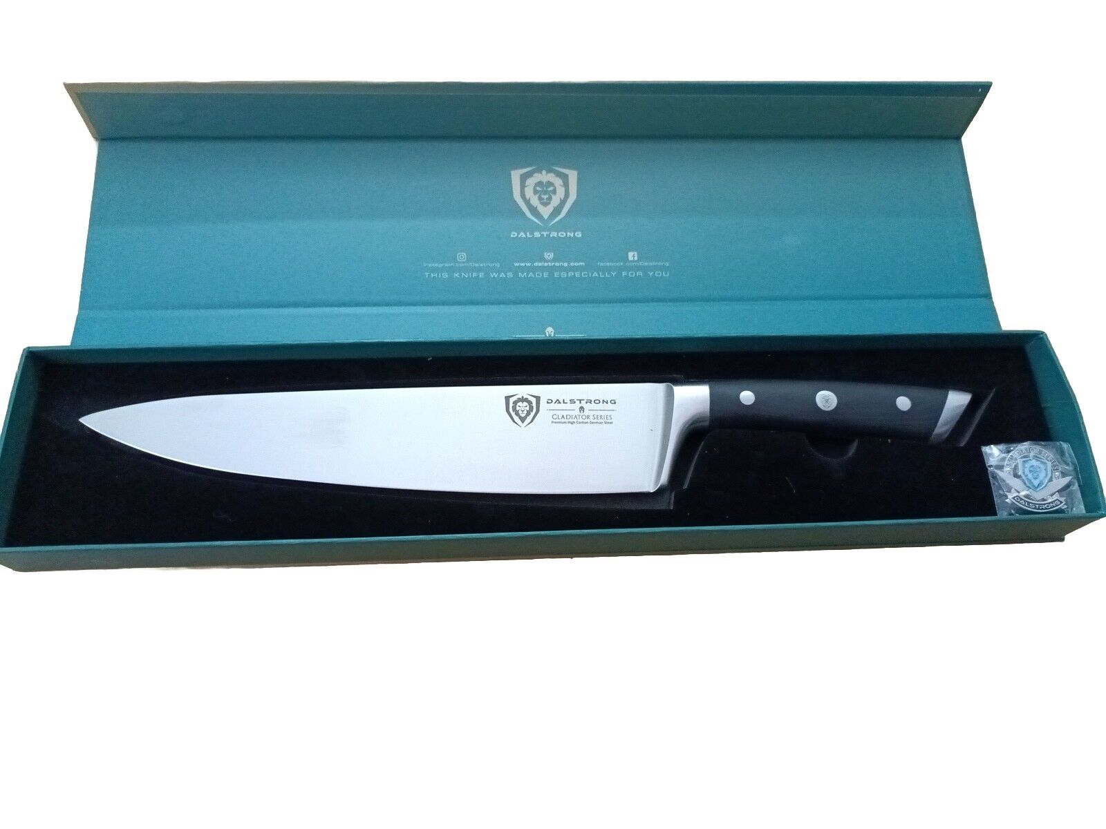 DALSTRONG Gladiator Series 10” Professional Bread Knife With Sheath 