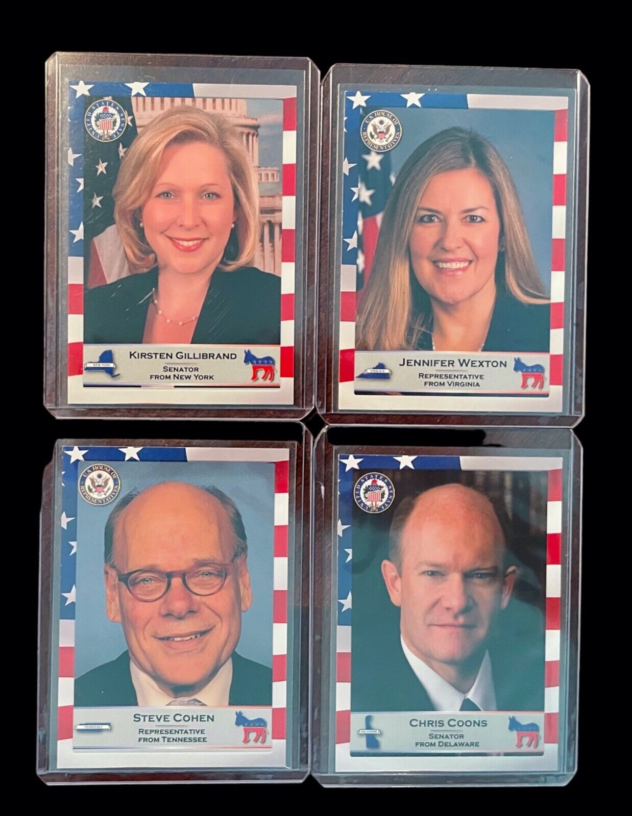 2020 Fascinating Cards Gillibrand, Coons, Cohen, Wexton PR 100. Not Decision