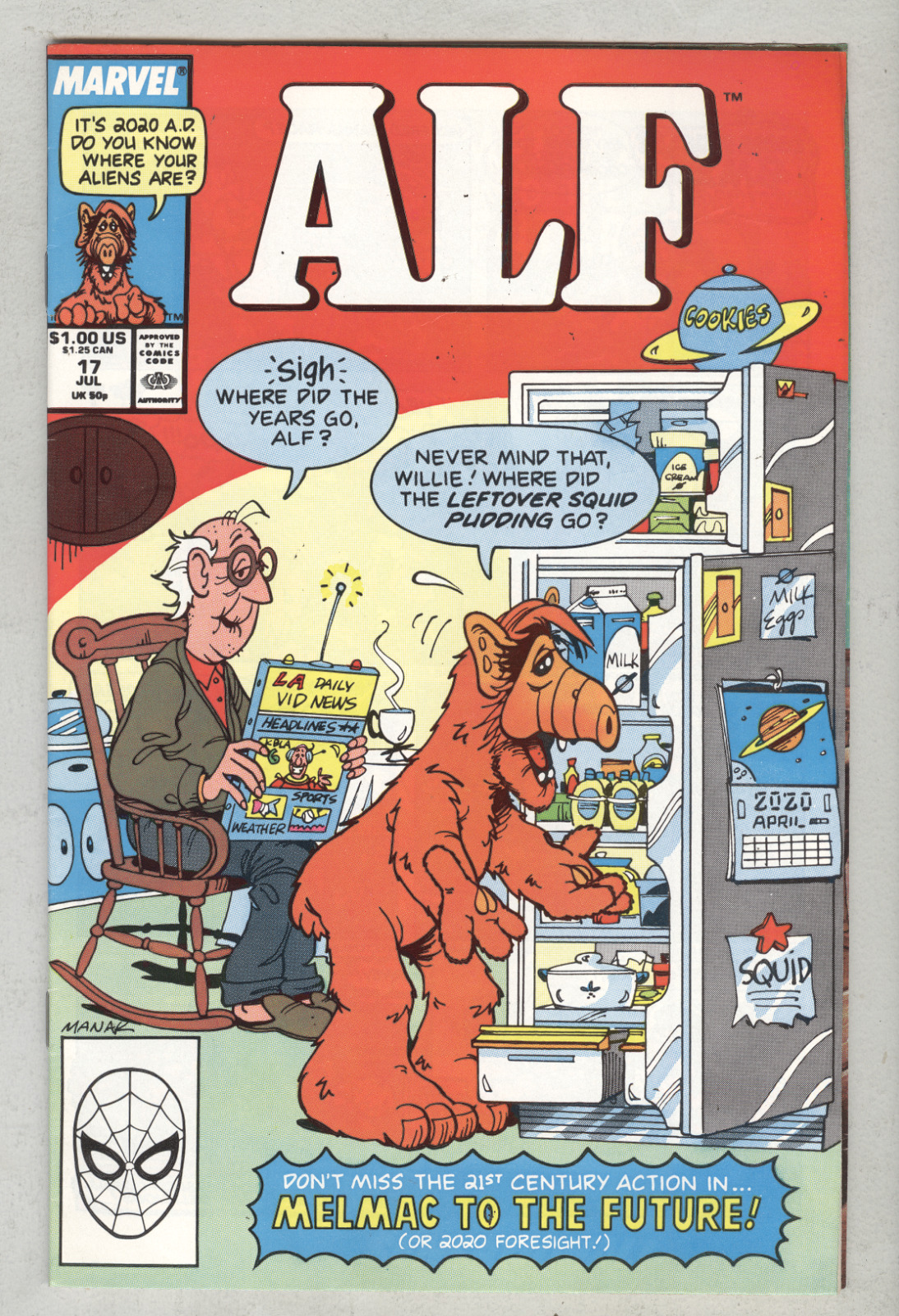 Alf #17 July 1989 VG
