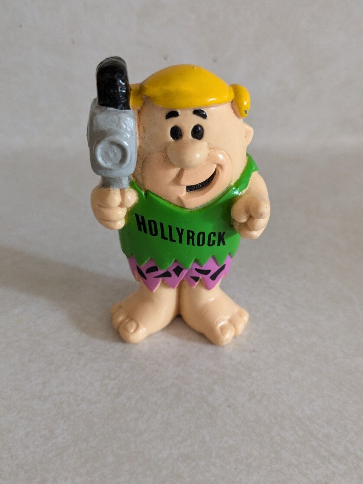 1992 Flintstones Barney Rubble Hollyrock Director Mini Figure