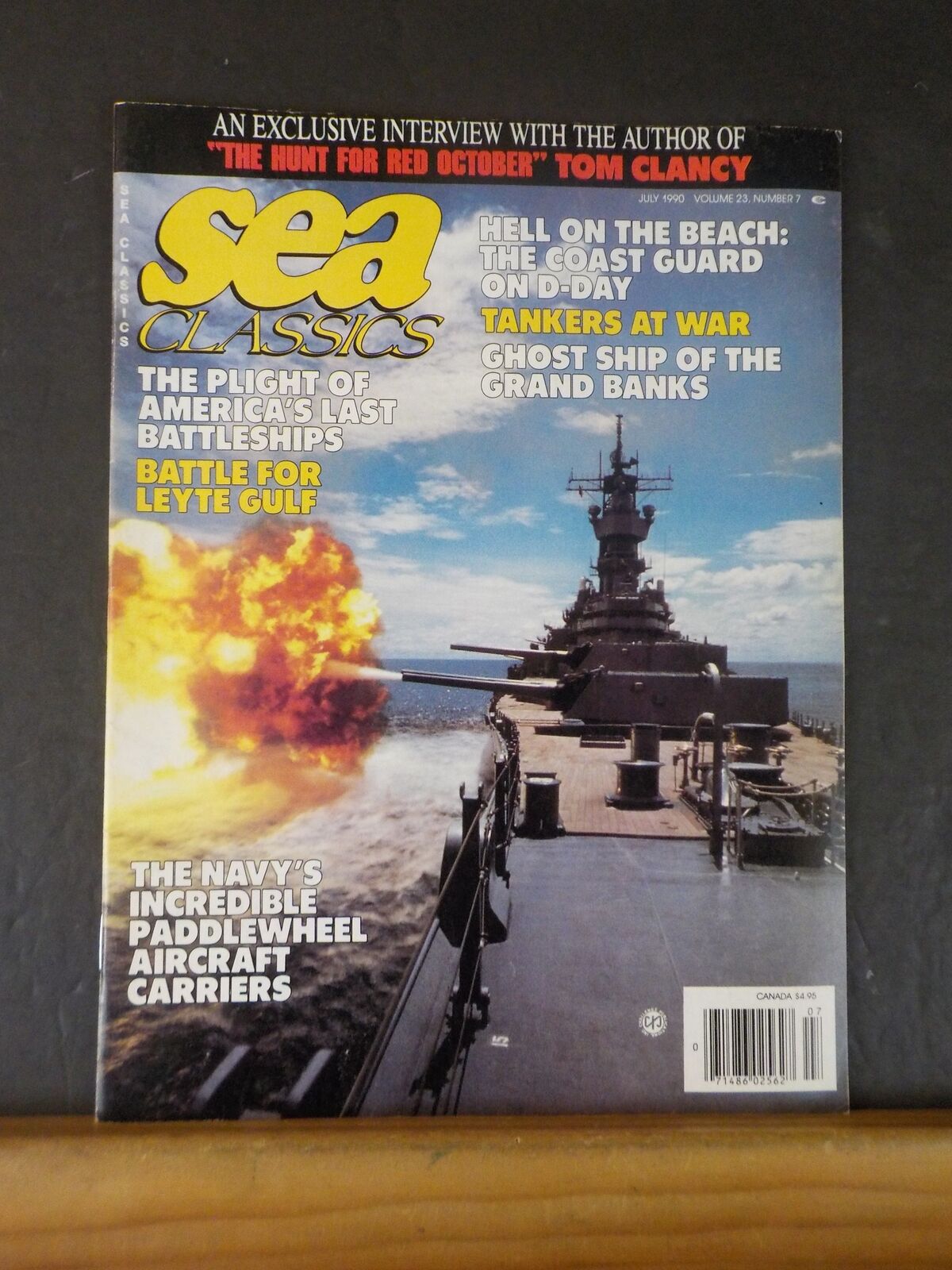 Sea Classics V23 #7 1990 July Hell on The Beach