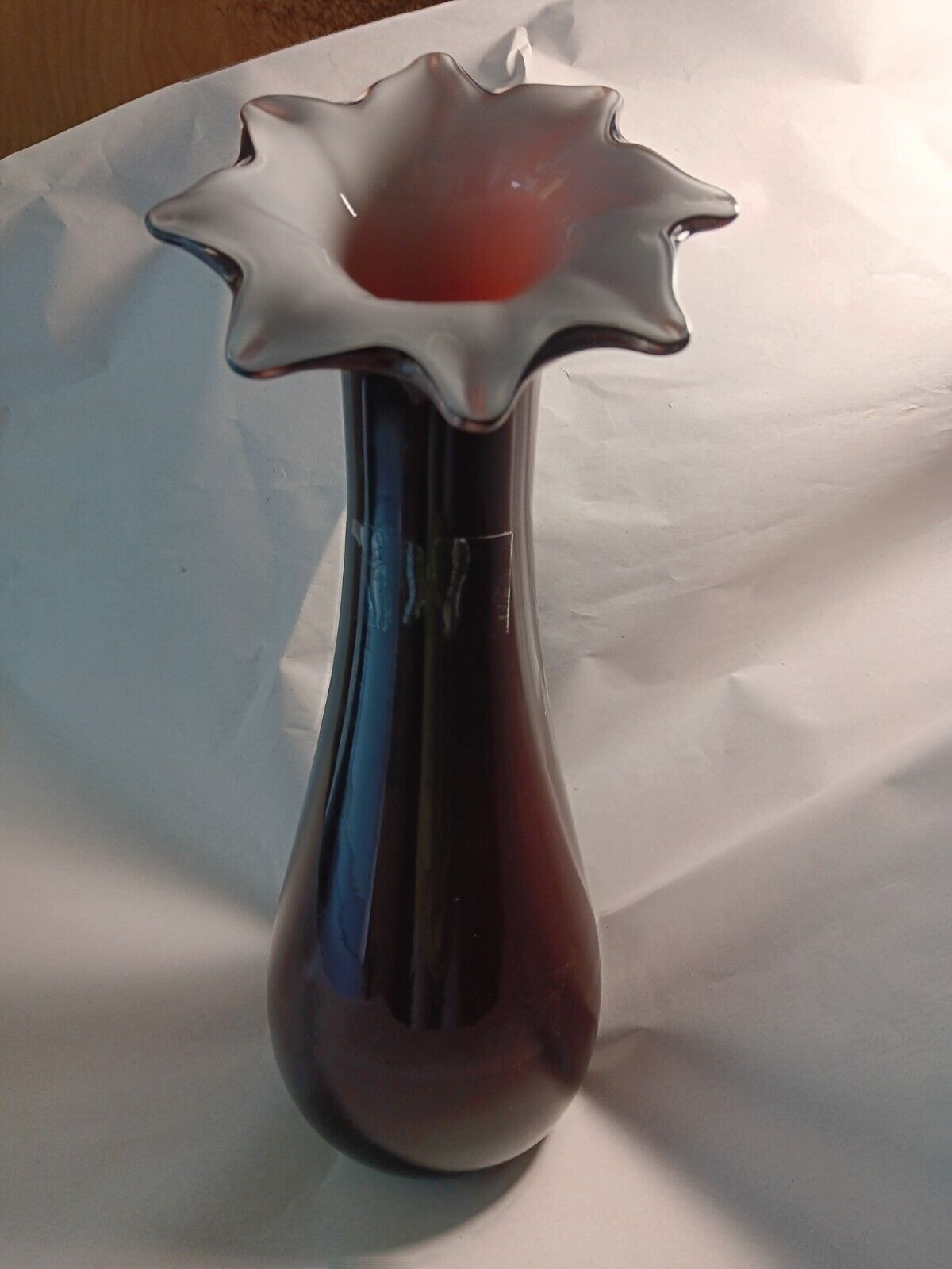 Plum Colored Vase 