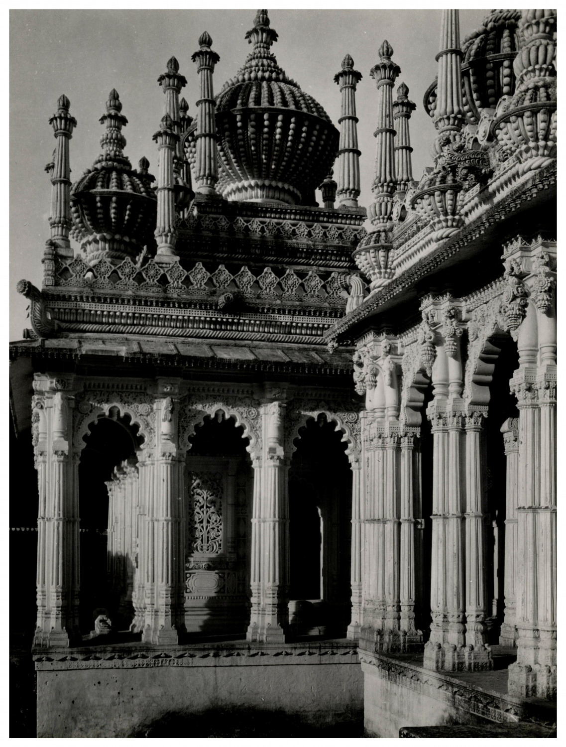 India, Junagadh, Mahabat Maqbara Palace, Vintage Print, ca.1915 Vintage Print