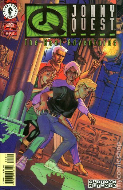 Real Adventures of Jonny Quest #3 VG 1996 Stock Image Low Grade
