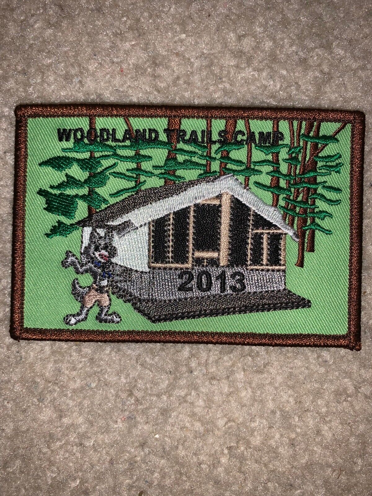 Boy Scout 2013 Camp Woodland Trails Greater Toronto Region Scouts Canada Patch