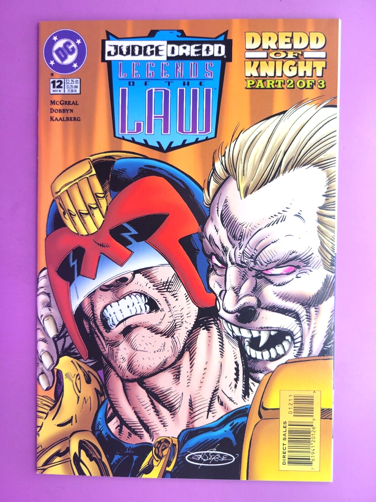 JUDGE DREDD LEGENDS OF THE LAW    #12   VF/NM    1995  COMBINE SHIPPING   BX2427