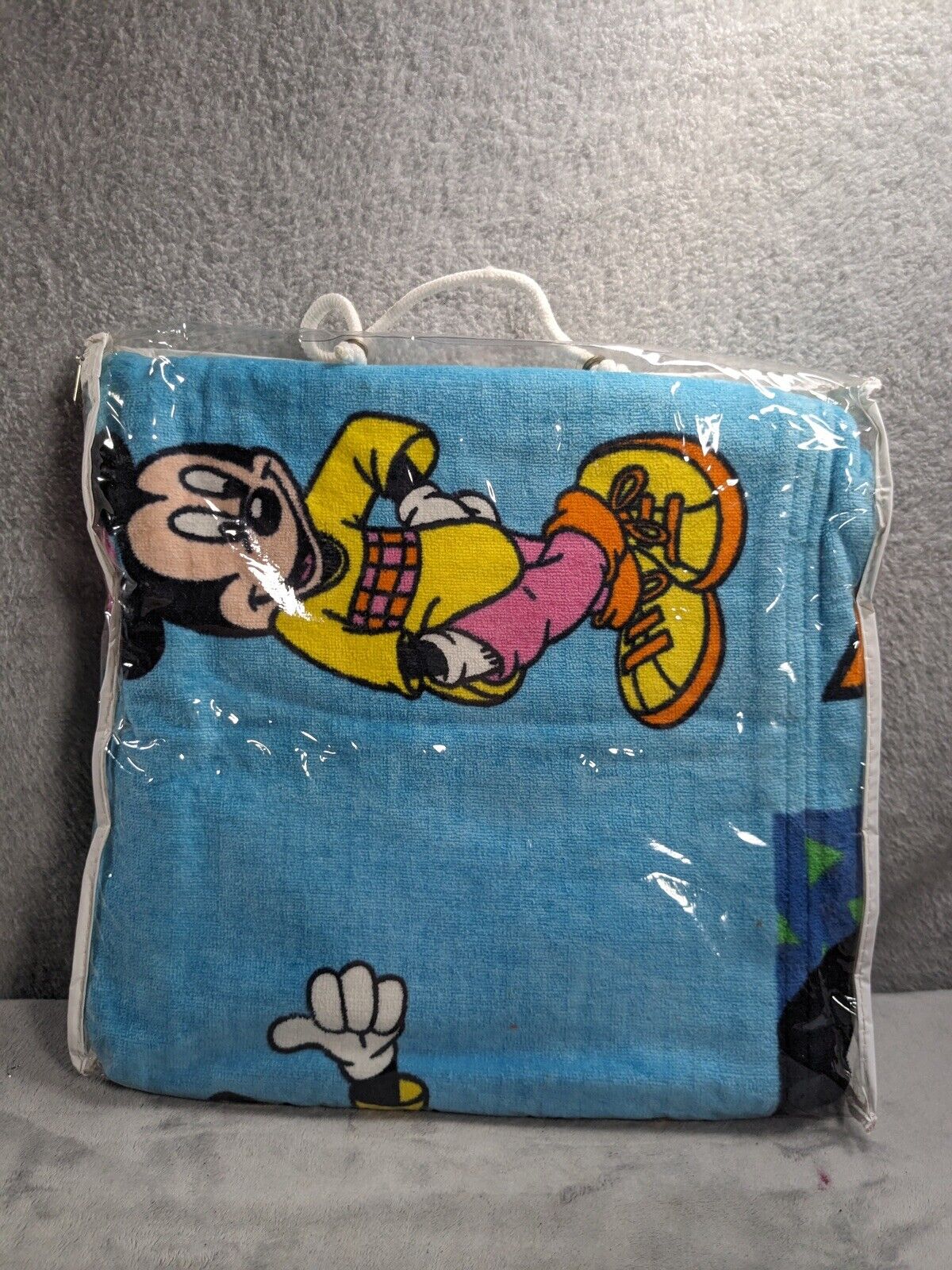 Vintage 90s Disney Mickey Mouse Beach Towel Mickey Cotton Disney