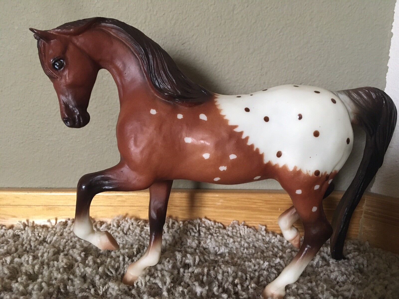 Breyer Horse Cinnamon Appaloosa #939 Limited Edition Lady Roxanna Mold 1996 BIG