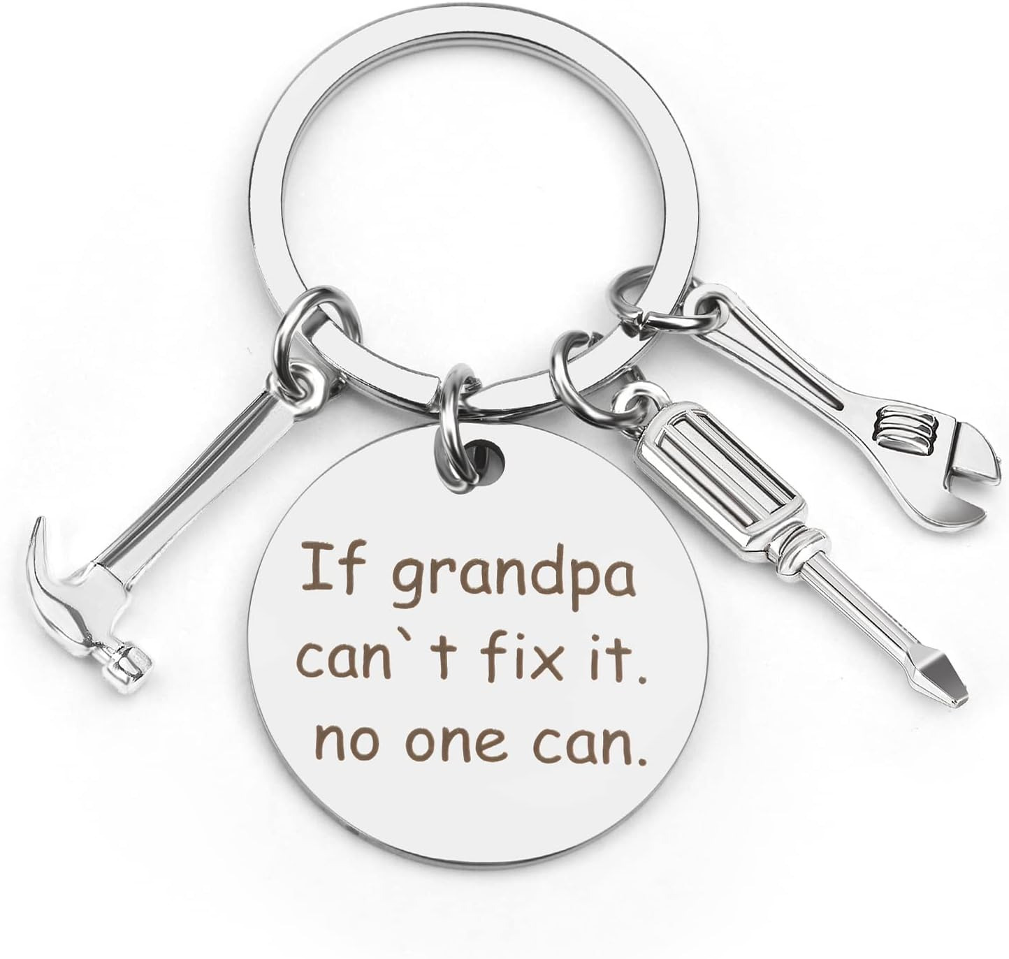 Grandpa Keychain: Christmas & Birthday Gifts from Grandkids