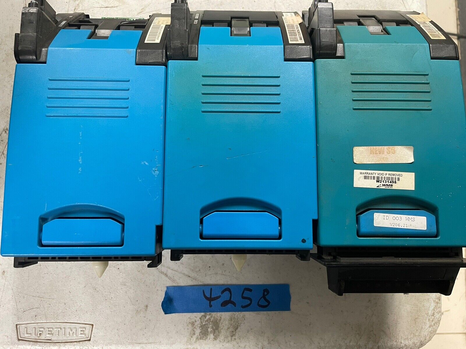 3 JCM UBA 10 SS ID-003 Bill Acceptor for Parts Only