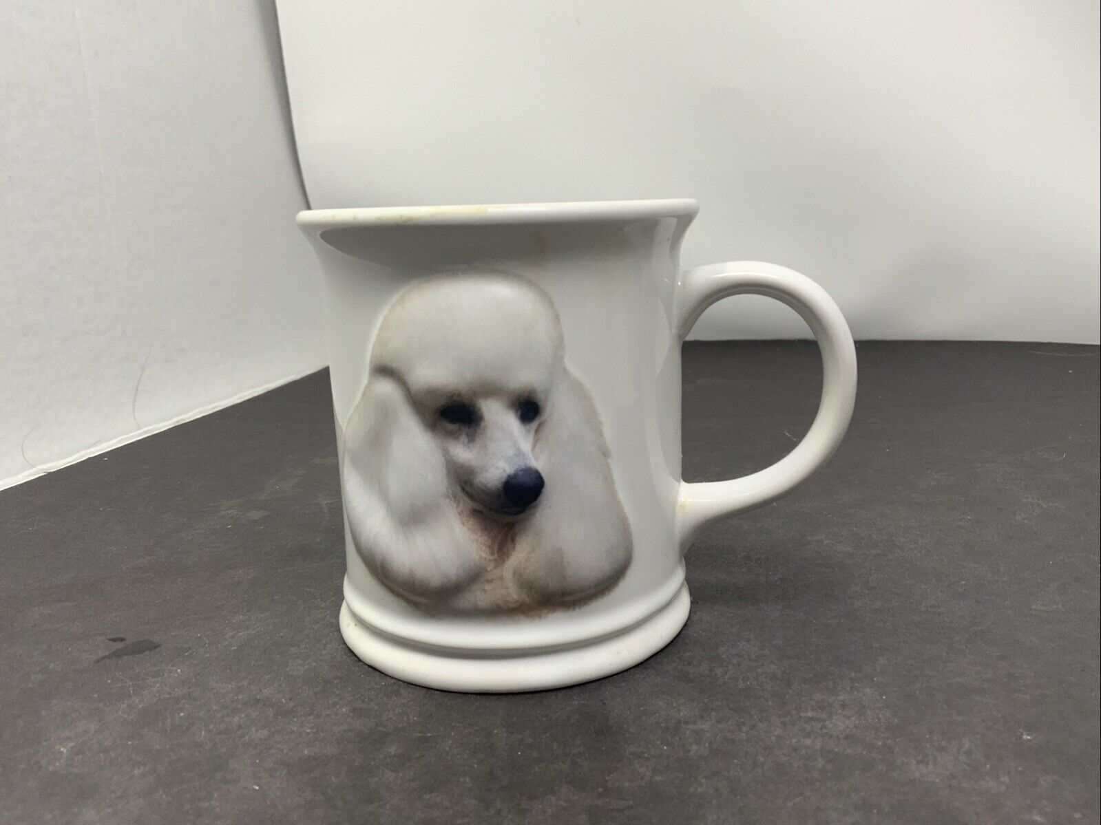 Miniature Poodle Dog Mug 3D Embossed Xpres Best Friend Originals 2002