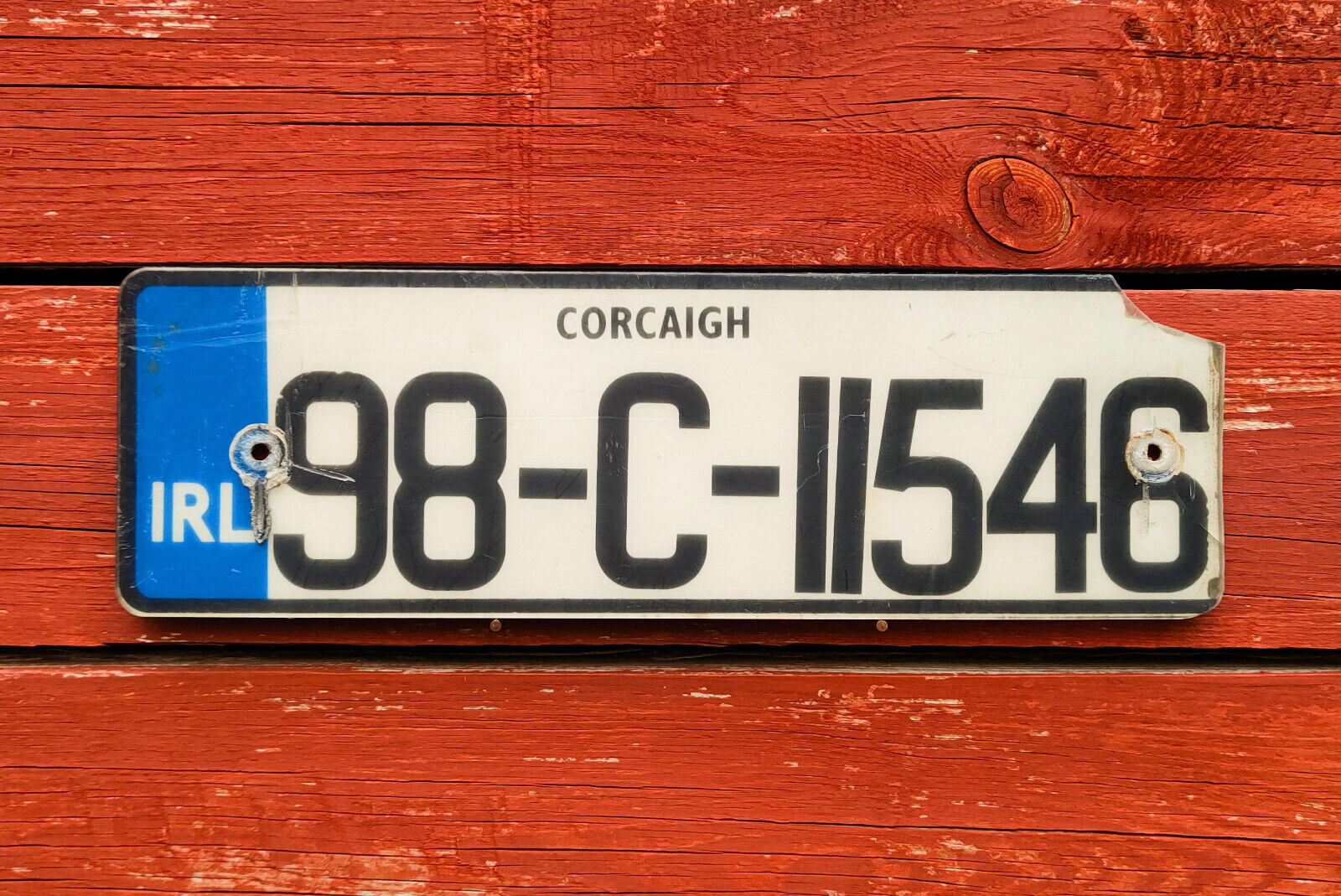 IRELAND/IRISH License Plate from Europe