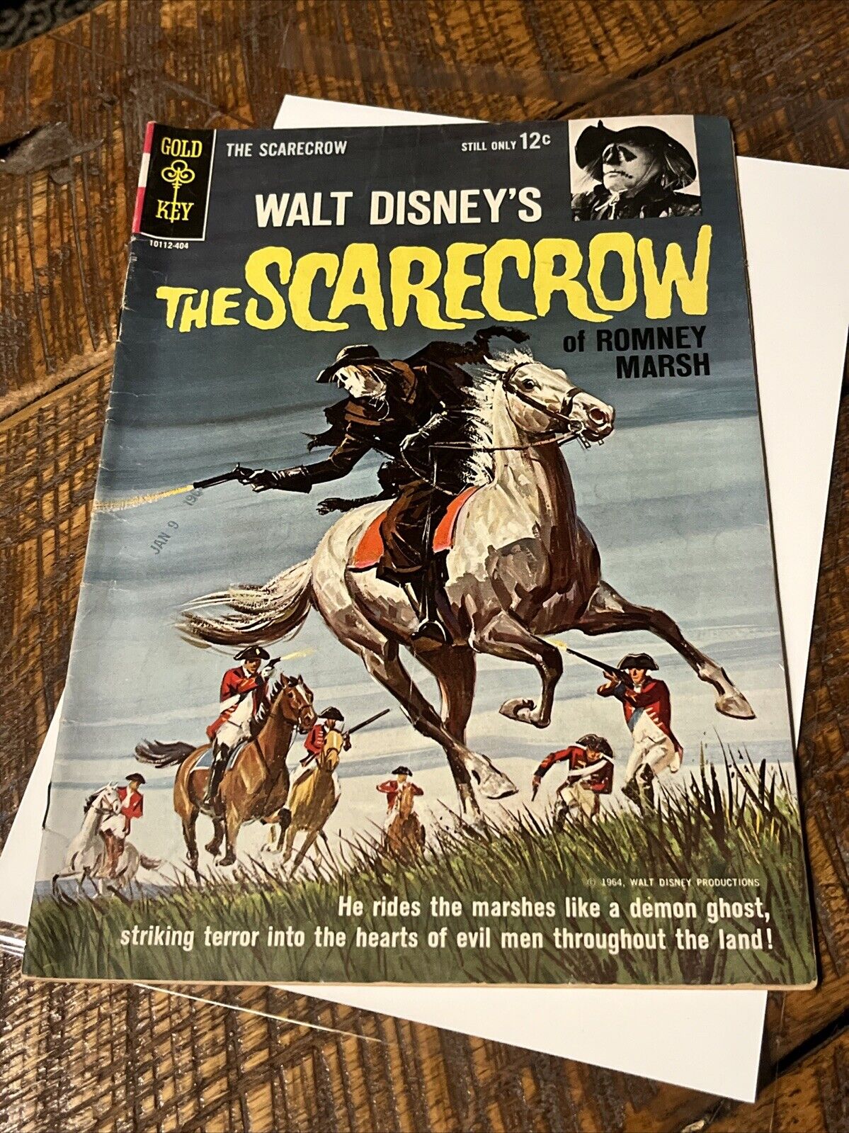 Scarecrow of Romney Marsh. Walt Disney's. #1. Gold Key Comics. 1964