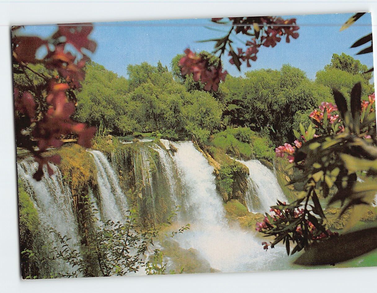 Postcard Duden Waterfall Antalya Turkey