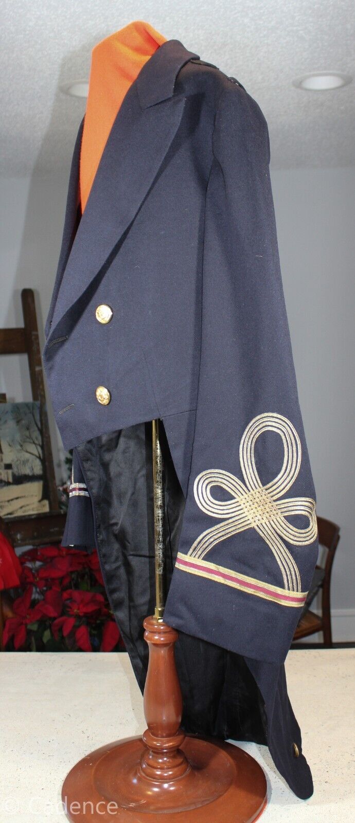 US Pre WW2 Army Colonel Mess Dress Uniform Jacket LM Weaver Artillery Nice J541