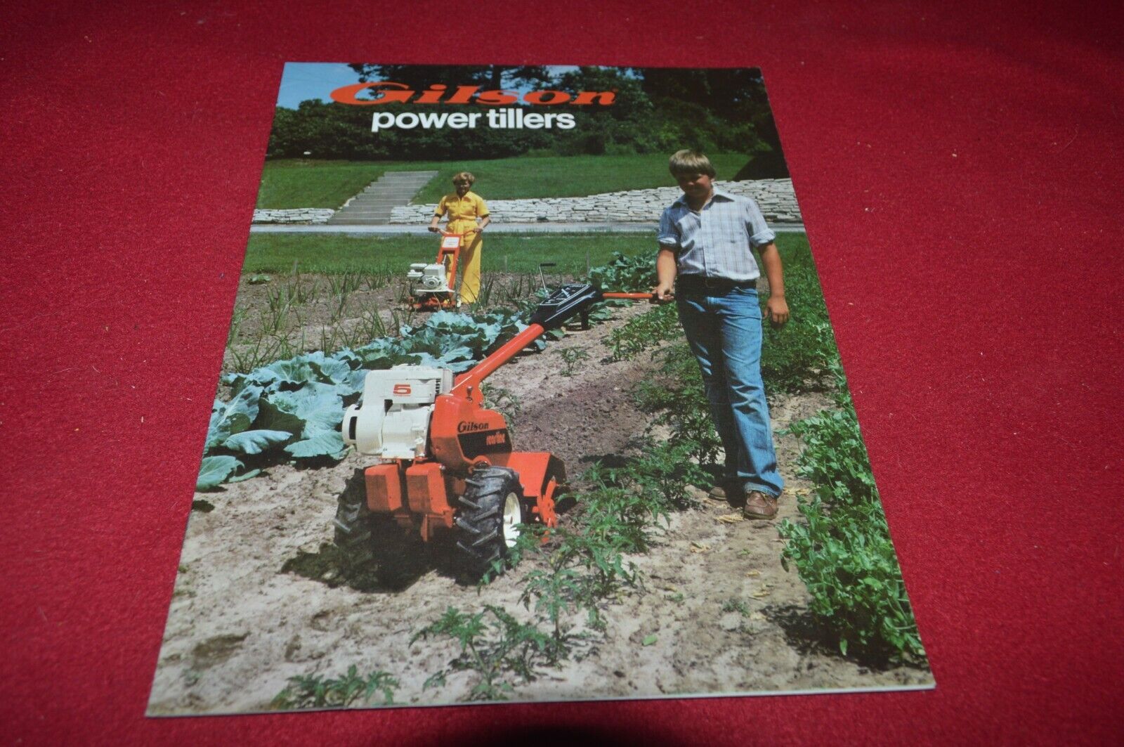Gilson Power Tillers For 1978 Brochure FCCA 