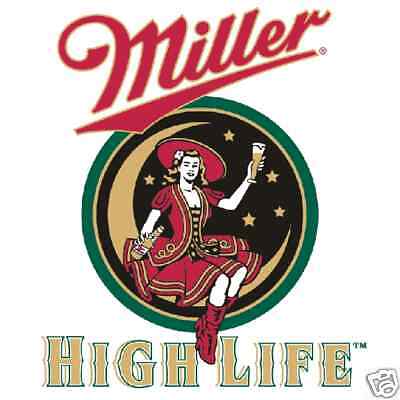 Miller High Life Vinyl Sticker Decal 18\