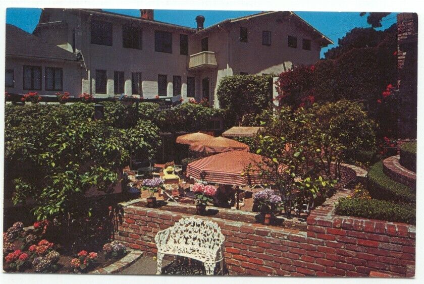Carmel CA Pine Inn 1960s Postcard California