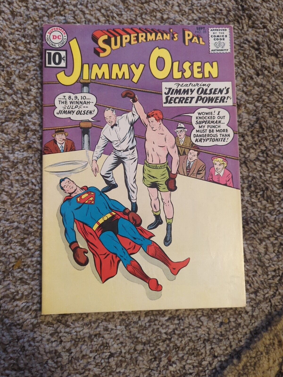 SUPERMAN'S PAL JIMMY OLSEN # 55  (1961)   DC COMICS  VINTAGE SHARP COPY🔥🔥🔥🔥