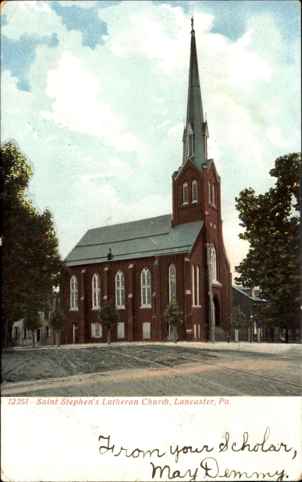 Saint Stephen\'s Lancaster Pennsylvania PA ~ UDB 1907 DPO Neffsville PA